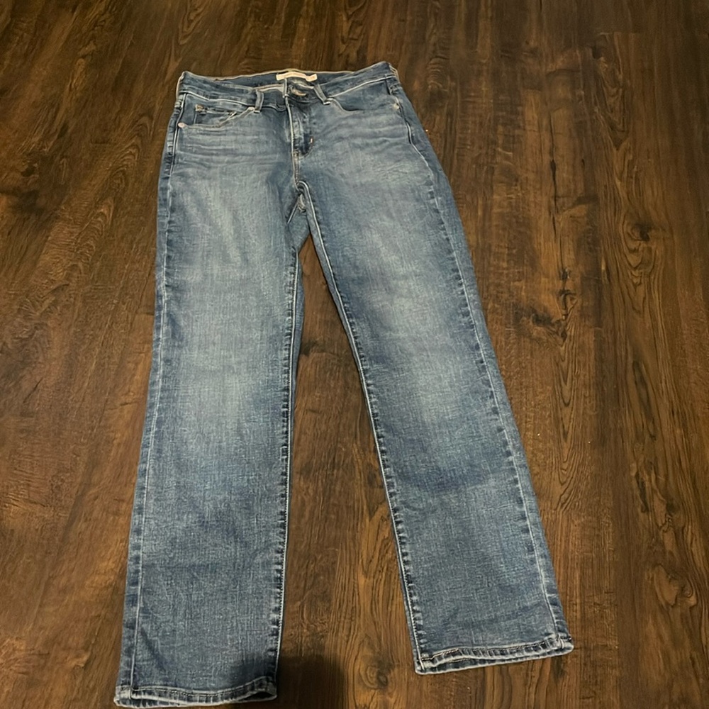 levi’s classic straight denim jeans, size 26